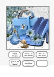 Beautiful Blue Accessories