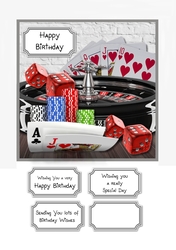 Poker face