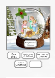 Nativity Snow Globe