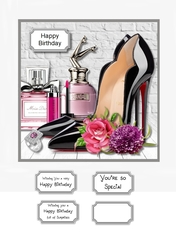 Shoes and perfume
