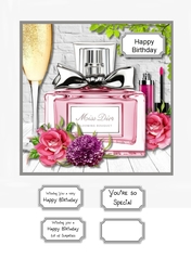 Perfume and flowers