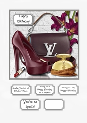 Burgundy accessories