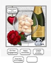 Forever Friends Anniversary or Engagement