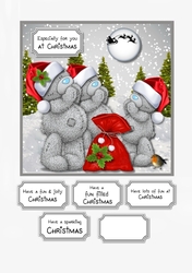 Tatty Teddy trio Christmas