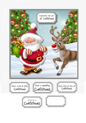 Santa and Rudolph
