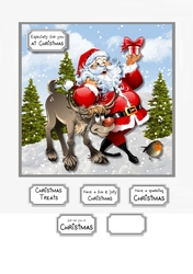 Santa and Rudolph