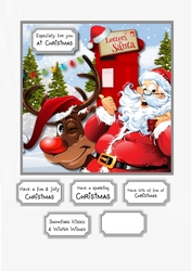 Santa and Rudolph