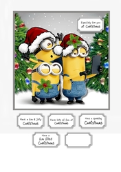 Minions Christmas Selfie