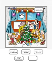 Snow White and the seven dwarfs Christmas