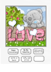 Tatty teddy Anniversary or Valentines Day