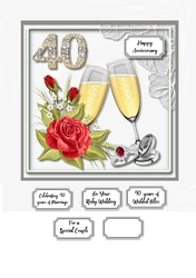 Ruby Wedding Anniversary 40 years