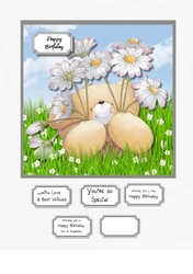 Forever Friends Picking Daisies