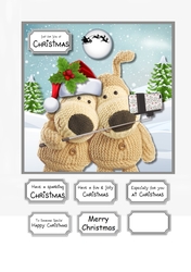 Boofle Christmas Selfie