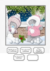 Tatty teddy the Snowball Fight