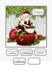 Christmas cupcake
