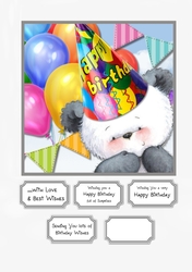 Cute Panda Birthday