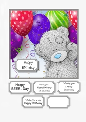 Tatty Teddy with Balloons