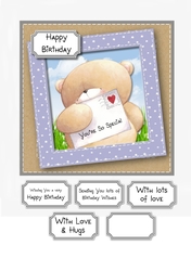 Forever Friends Birthday Frame