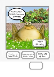 Wishing you a toadily awesome Birthday
