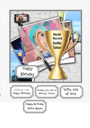 Selfie Queen Birthday