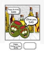 Olive you, Dad for Birthday or Fathers Day