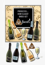 Prosecco...how classy birds....