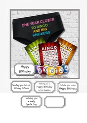 One year closer to bingo and big knickers
