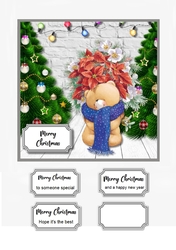 Forever Friends Christmas Poinsettia