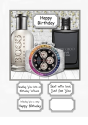 Mans plan Birthday