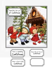 Cute kids Christmas