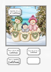 Snow Family Christmas
