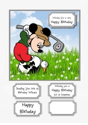 Mickey in the rough