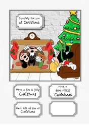 Mickey and friends Christmas
