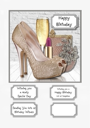Evening bag and shoes