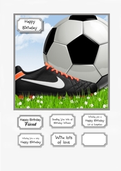 Football and Boot