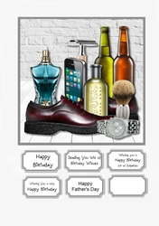 Male Birthday or Fathers Day
