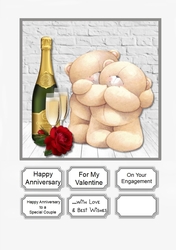 Forever Friends Anniversary, Engagement or Valentine