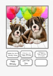 Cute Dogs Birthday