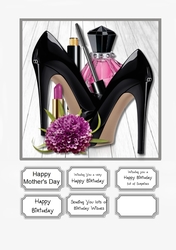 Shoes and Perfume Birthday or Mothers Day
