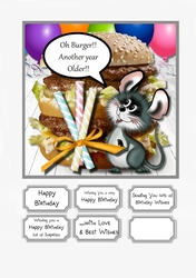 Oh Burger!!.....another year older!!