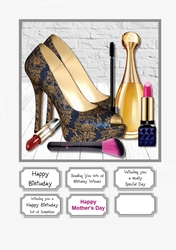 Ladies Shoes, perfume and cosmetics for Birthday or Mothers Day