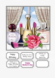 Perfume and cosmetics Birthday or Mothers Day