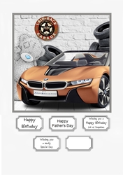 Tatty Teddy Garage for Male Birthday or Fathers Day