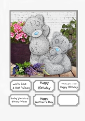 Tatty Teddy with Flowers