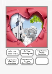 Tatty Teddy Wedding Day