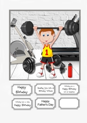 Gym Addict for Birthday or Fathers Day