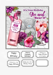Tatty Teddy Its Your Birthday Gin and Bear it
