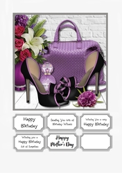 Purple Accessories for Birthday or Mothers Day