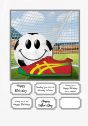 Football Mad for Birthday or Fathers Day