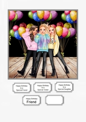 Birthday Girl for Daughter, Sister or Friend